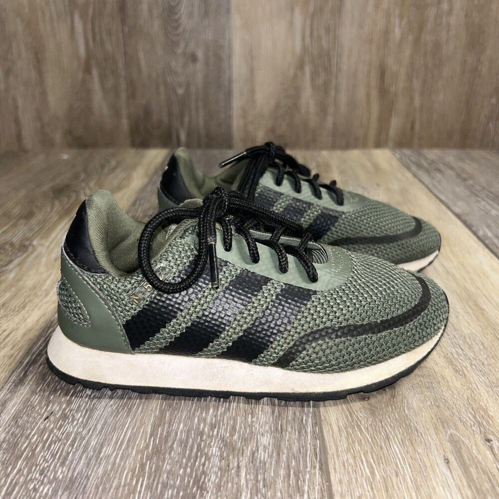 Adidas N-5923 Little Kids Shoes Base Green Core Black B37151 Youth US Size 12K